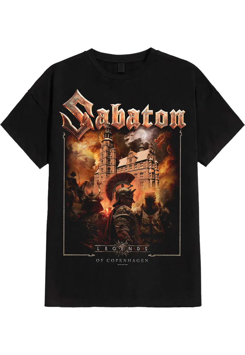 Sabaton Pop Up Stores 2025 City Copenhagen T-Shirt