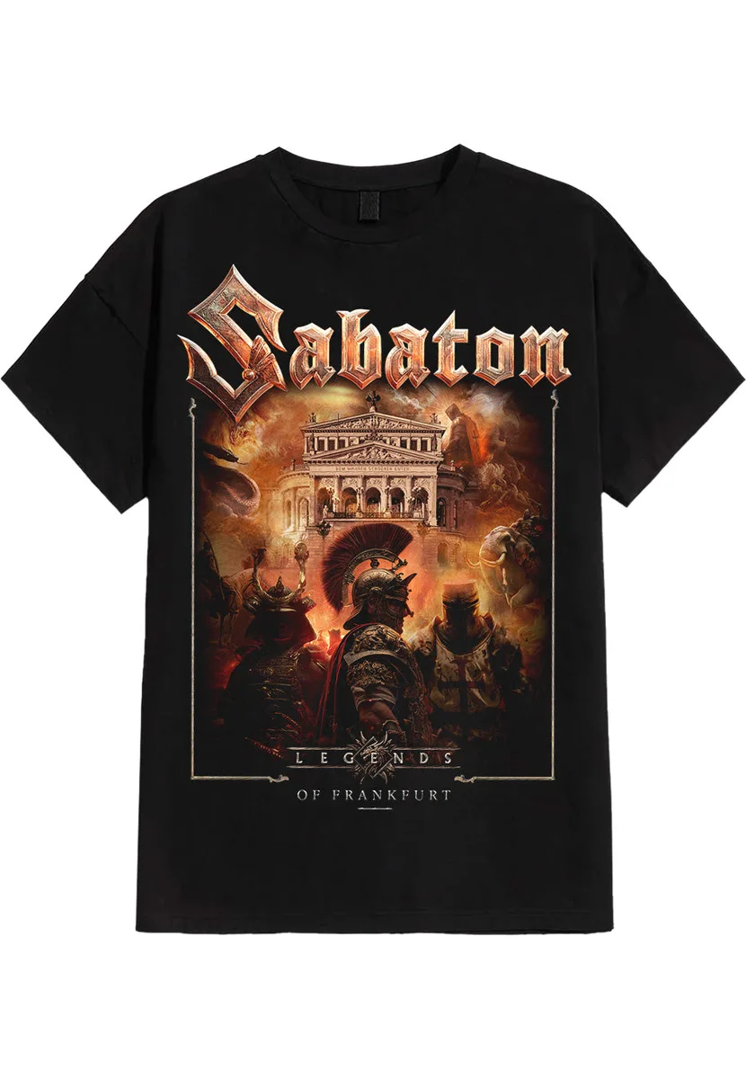 Sabaton Pop Up Stores 2025 City Frankfurt T-Shirt