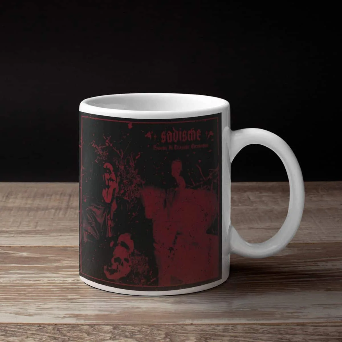 Sadisme Band Coffee Mug, Sadisme Festering in Telepathic Communion Mug