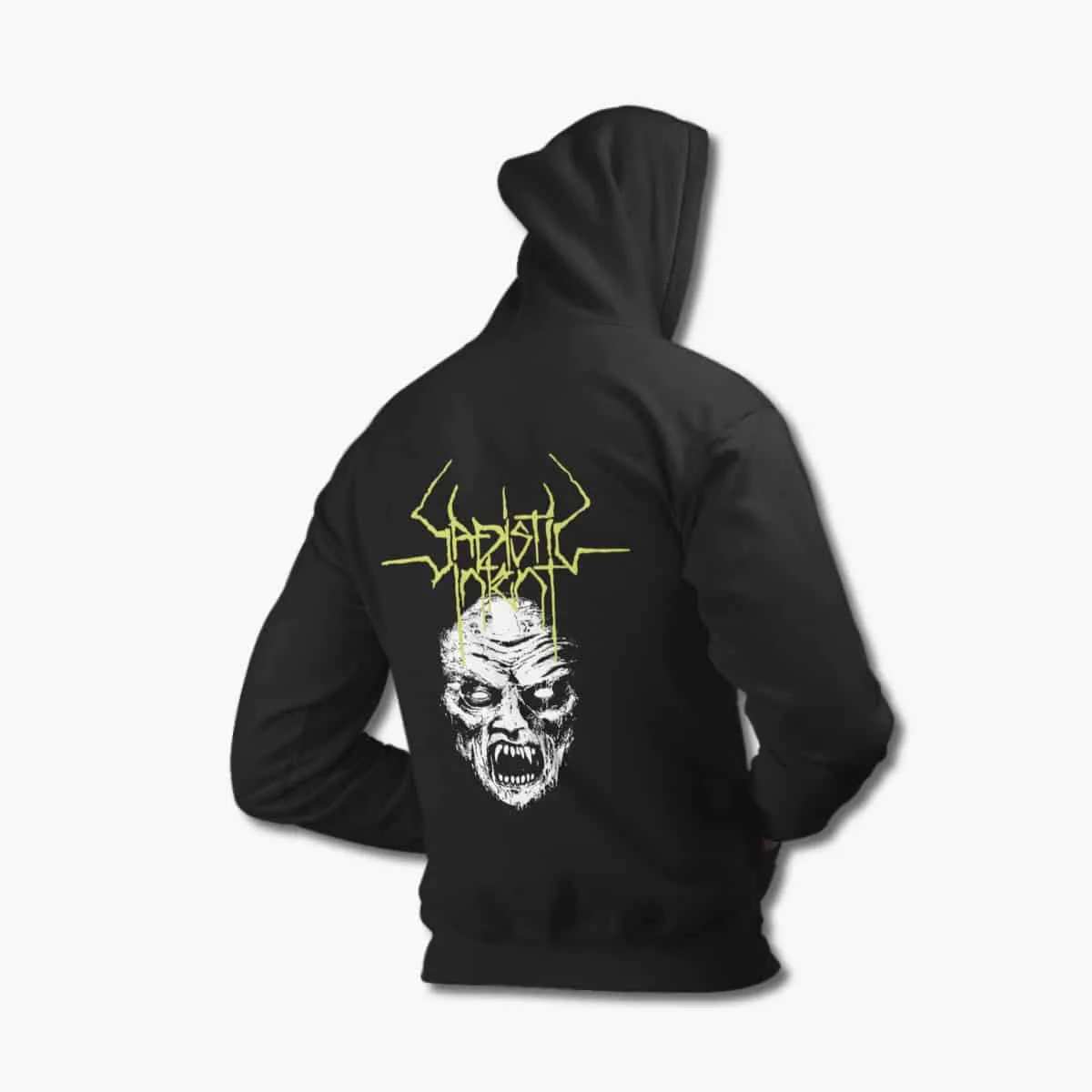 Sadistic Intent Hoodie, Sadistic Intent Resurrection Black Hoodie, Death Metal Merchandise
