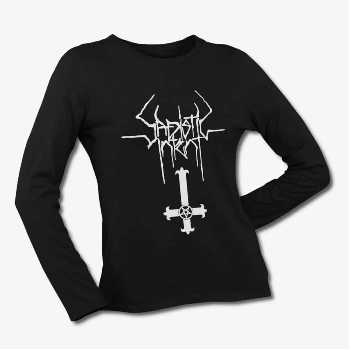Sadistic Intent Long Sleeve T-Shirt, Sadistic Intent Conflict Within Black Longsleeve T-Shirt, Death Metal Merchandise