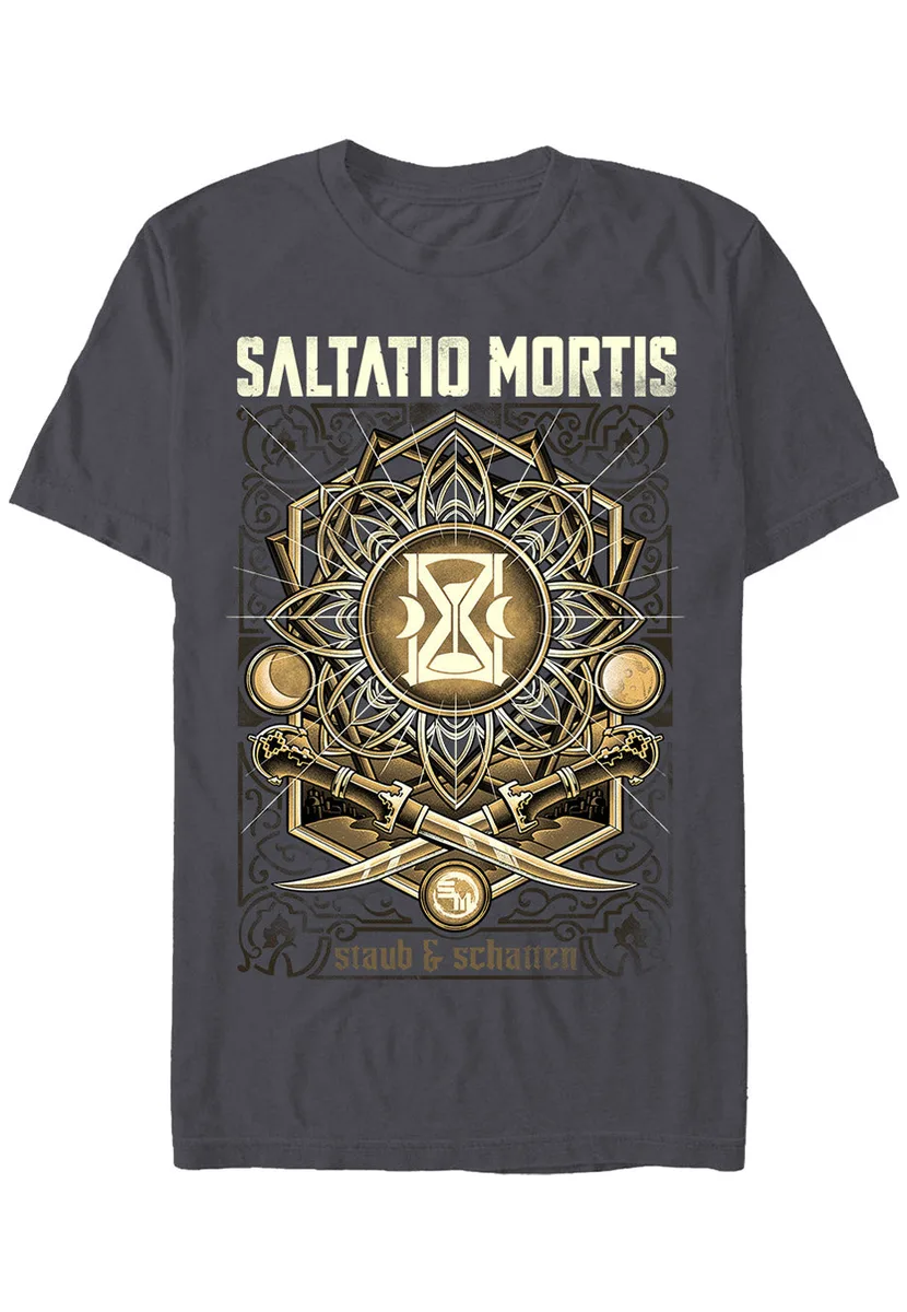 Saltatio Mortis Sanduhr Mouse Grey T-Shirt