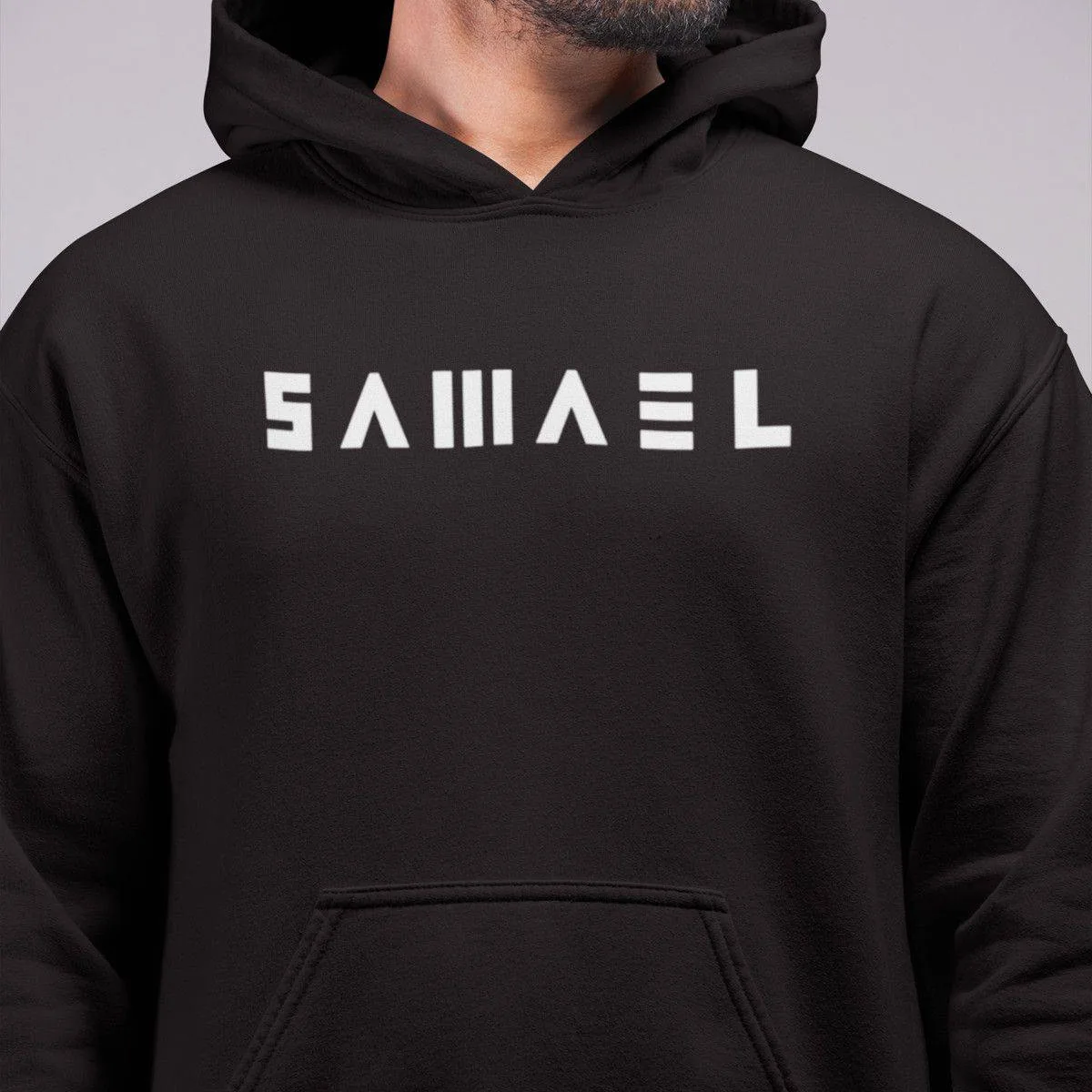 Samael Band Hoodie, Samael Logo Hooded Sweatshirt, Industrial Metal Merch