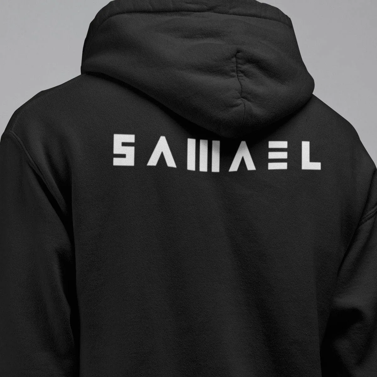 Samael Band Hoodie, Samael Logo Hooded Sweatshirt, Industrial Metal Merch