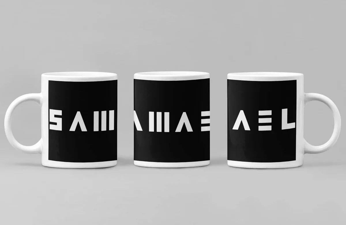 Samael Coffee Mug, Samael Logo Coffee Mug