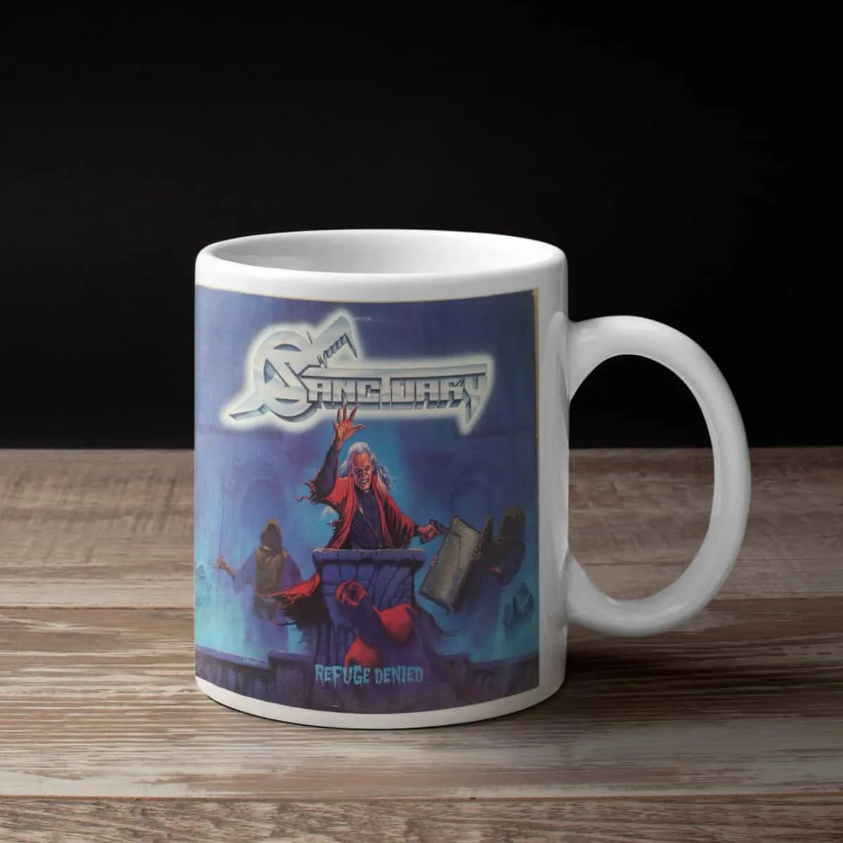 Sanctuary Coffee Mug, Sanctuary Refuge Denied Coffee Mug