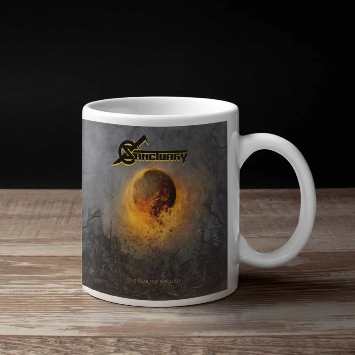 Sanctuary Coffee Mug, Sanctuary The Year The Sun Died Coffee Mug