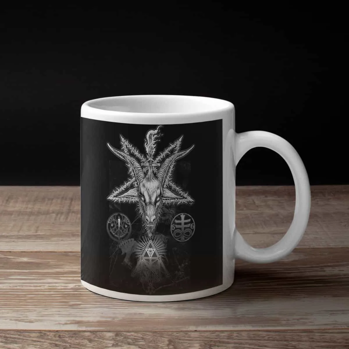 Satanic Soul Coffee Mug, Satanic Soul Artwork Coffee Mug