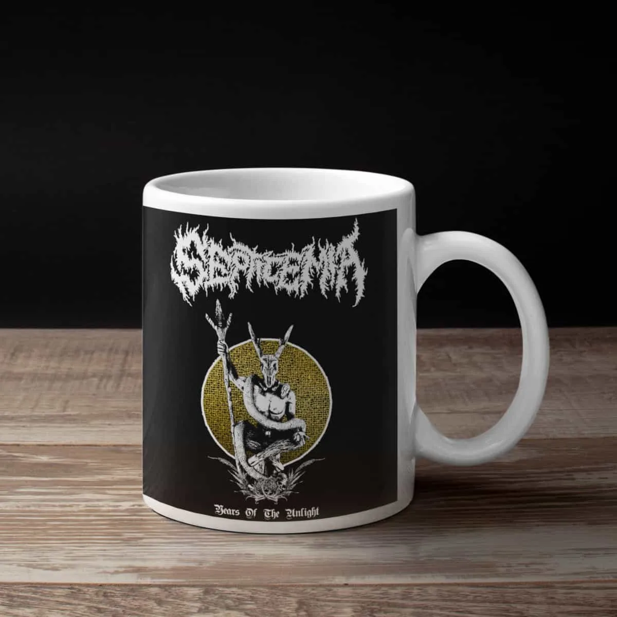 Septicemia Coffee Mug, Septicemia Years of The Unlight Coffee Mug