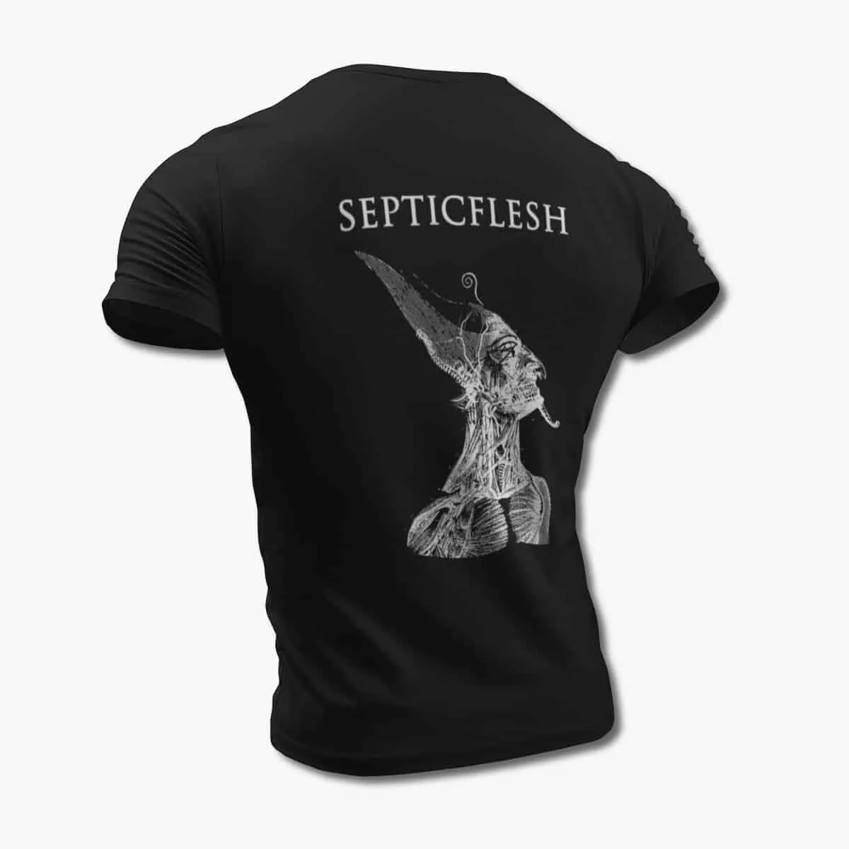 Septicflesh T-Shirt, Septicflesh Communion Black T-Shirt, Death Metal Merchandise