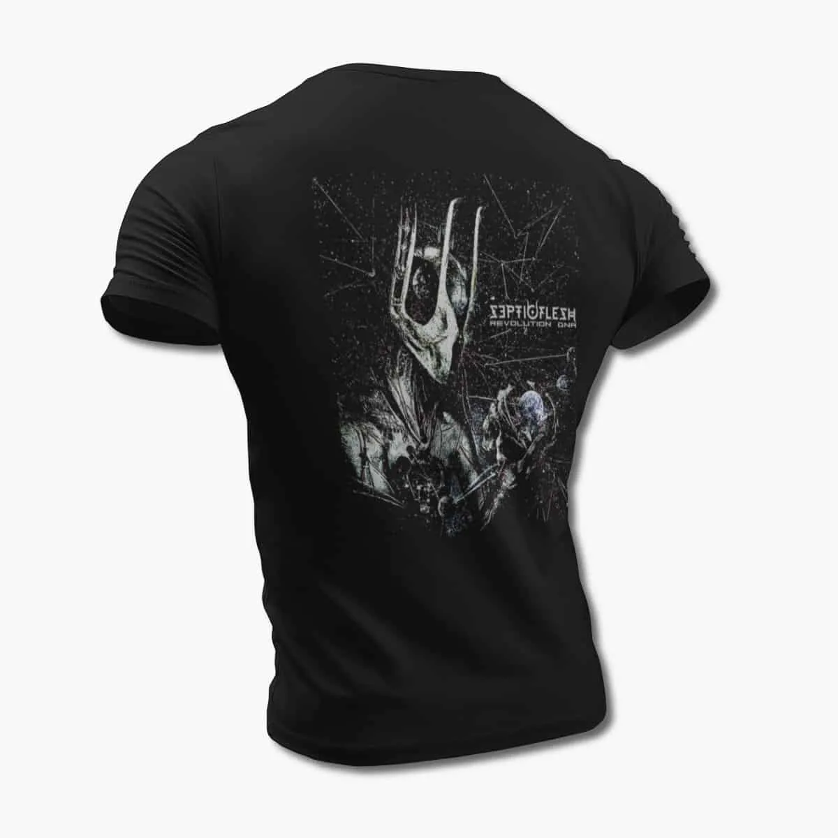 Septicflesh T-Shirt, Septicflesh Revolution DNA Black T-Shirt, Death Metal Merchandise
