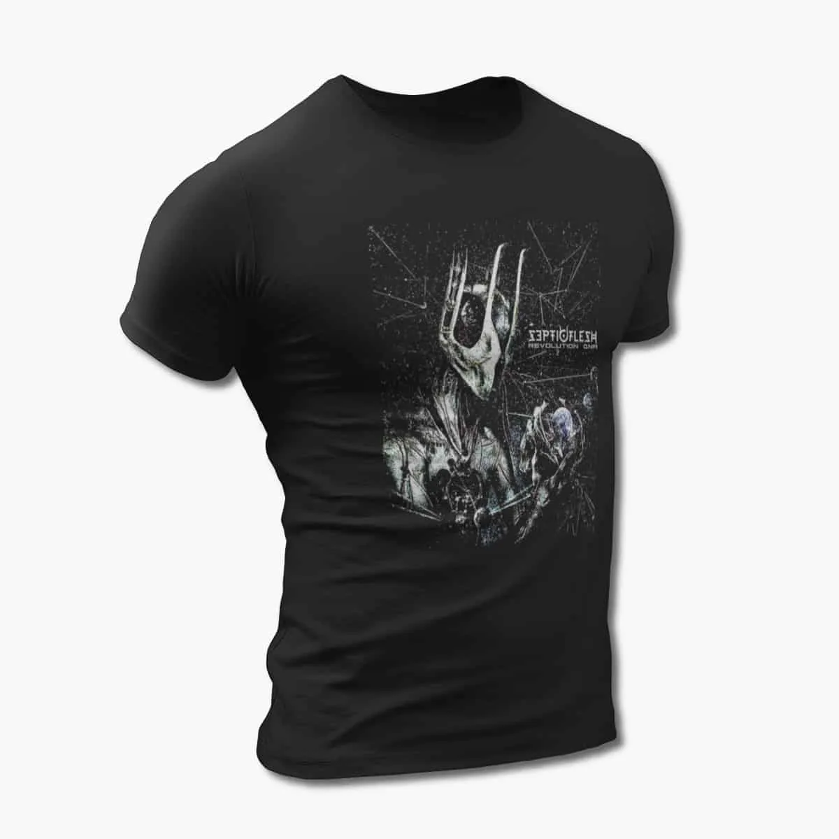 Septicflesh T-Shirt, Septicflesh Revolution DNA Black T-Shirt, Death Metal Merchandise