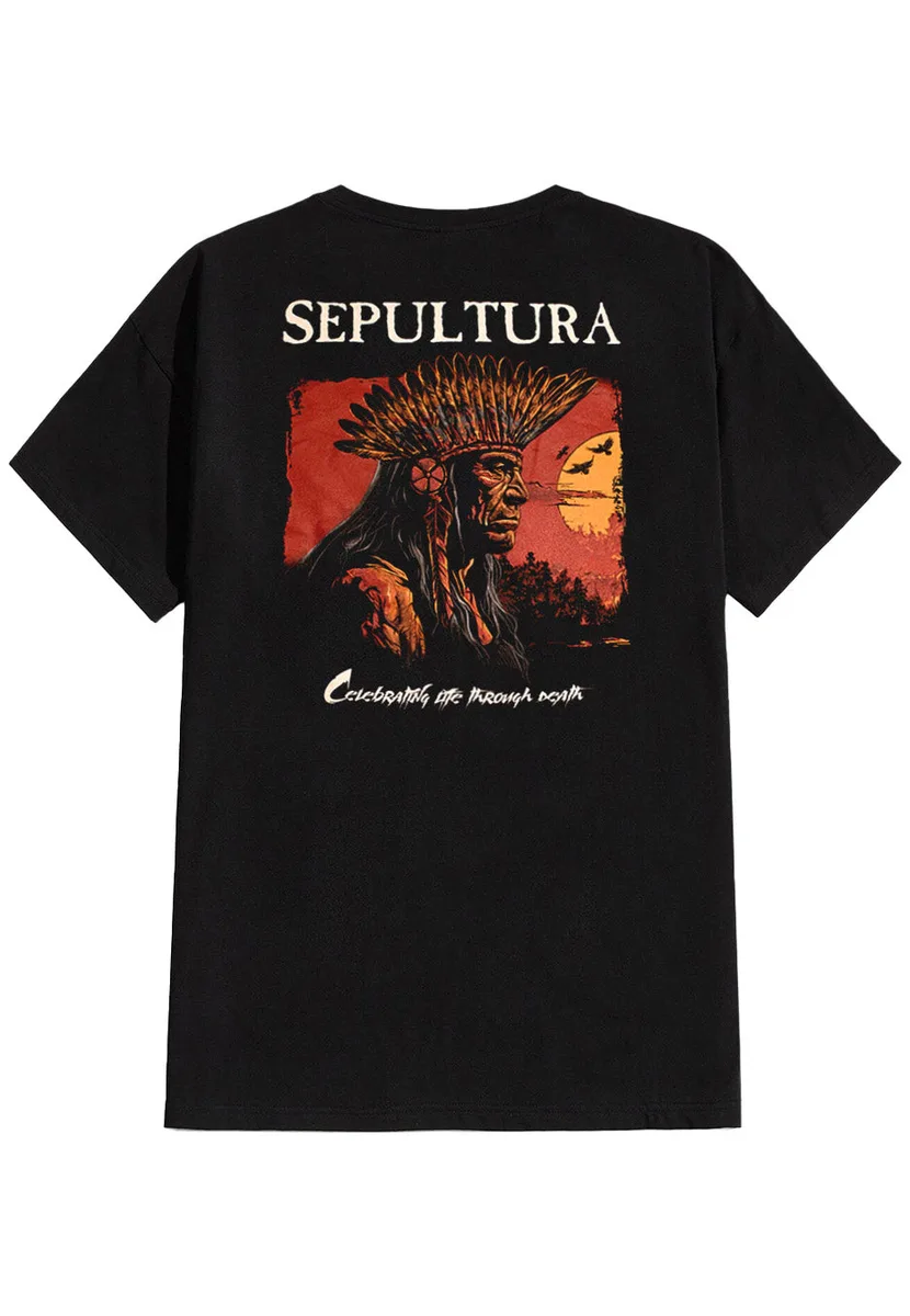 Sepultura Celebrating Life Through Death T-Shirt