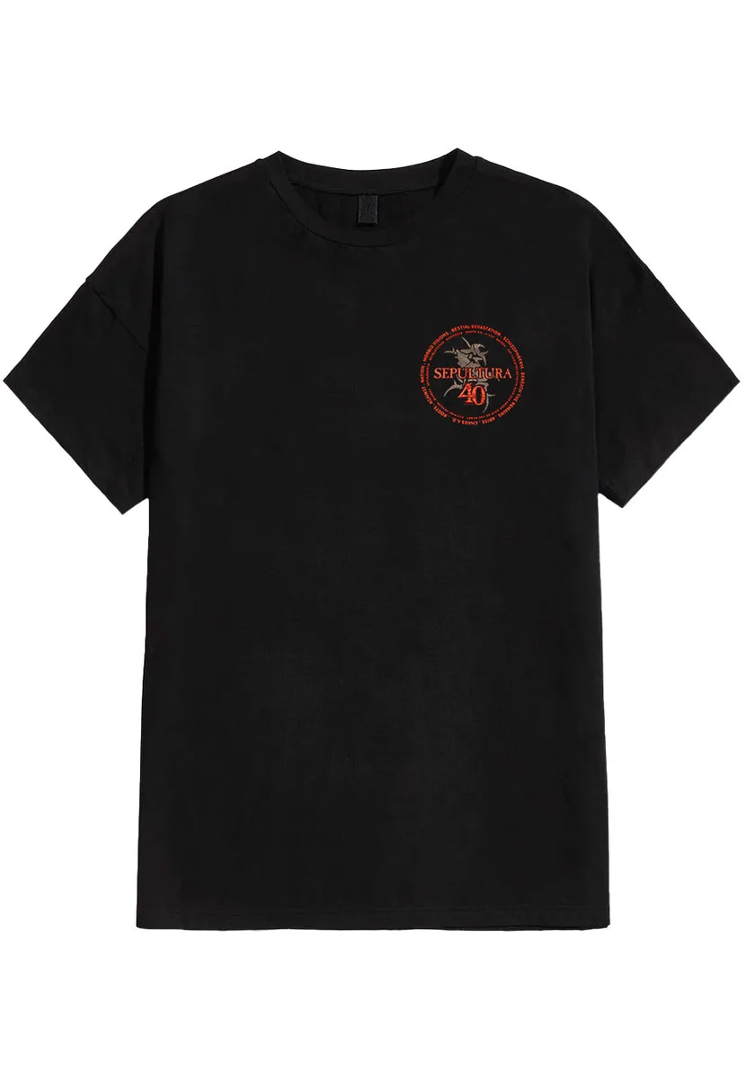 Sepultura Celebrating Life Through Death T-Shirt