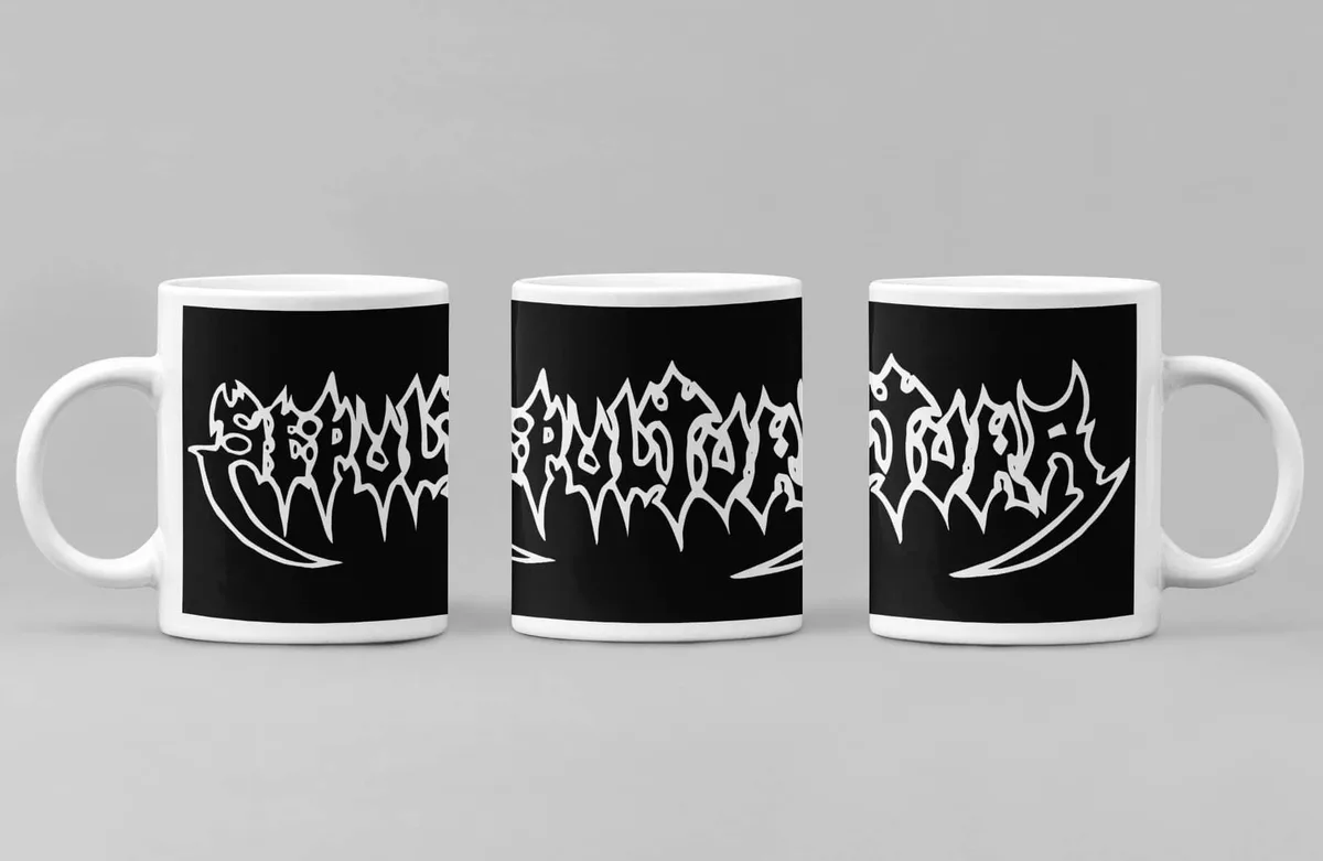 Sepultura Coffee Mug, Sepultura Logo Coffee Mug