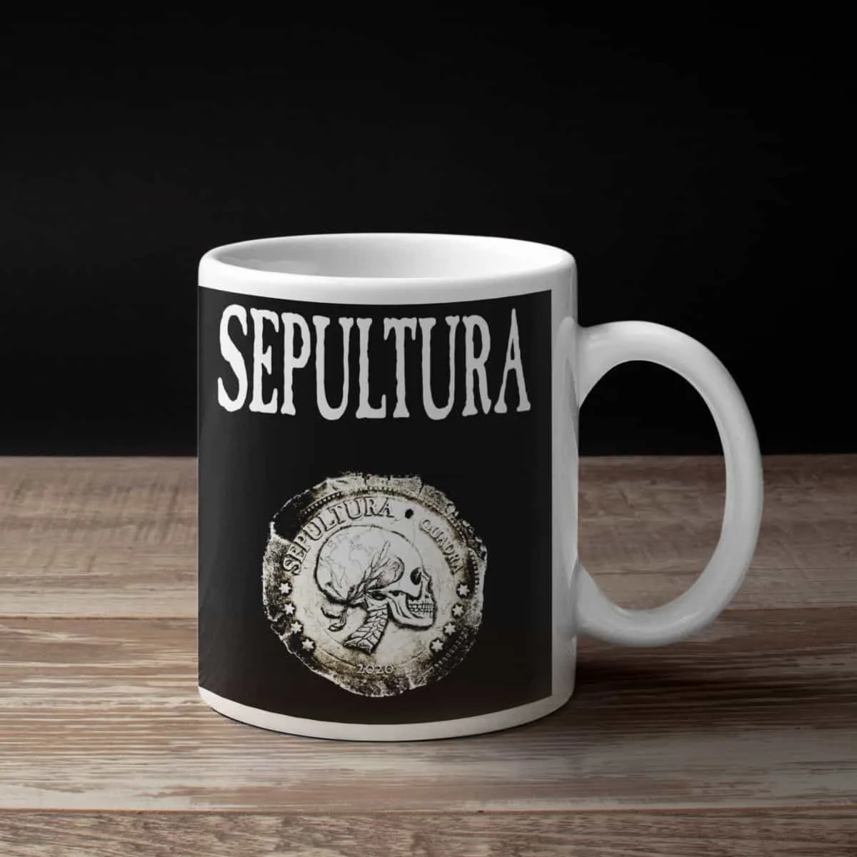 Sepultura Coffee Mug, Sepultura Quadra Coffee Mug