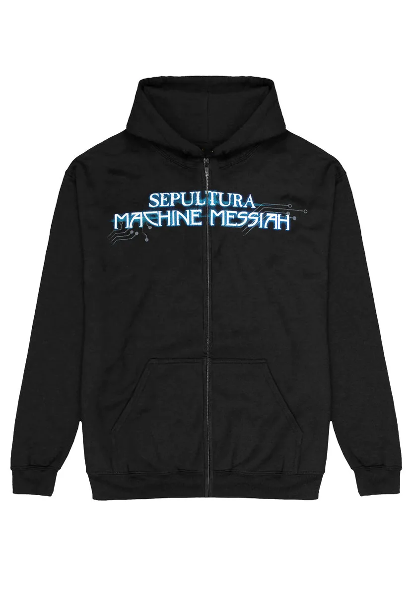 Sepultura Machine Messiah - Zipper Hoodie