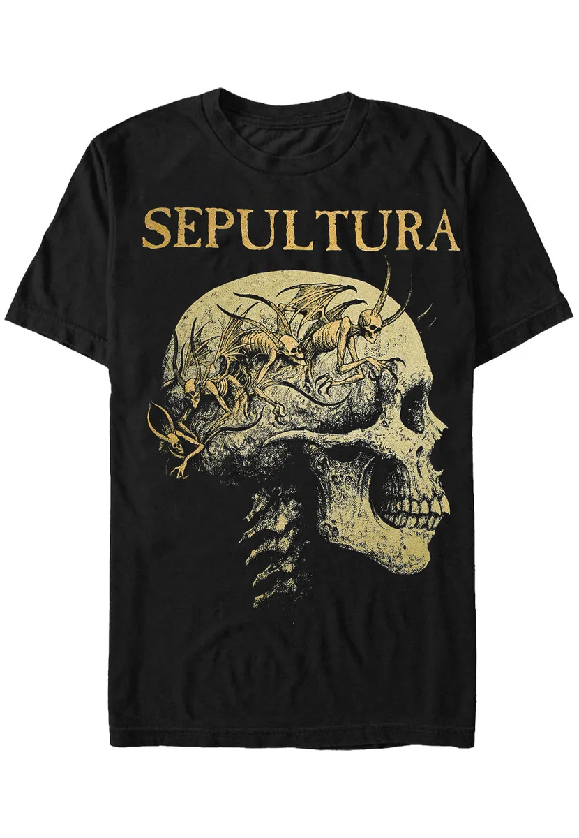 Sepultura Skull Wings T-Shirt