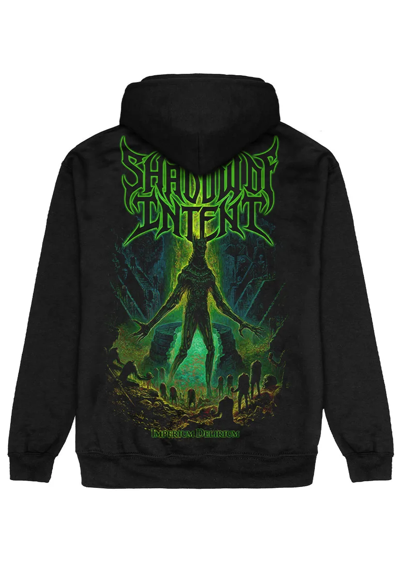 Shadow Of Intent Imperium Delirium Cover Hoodie
