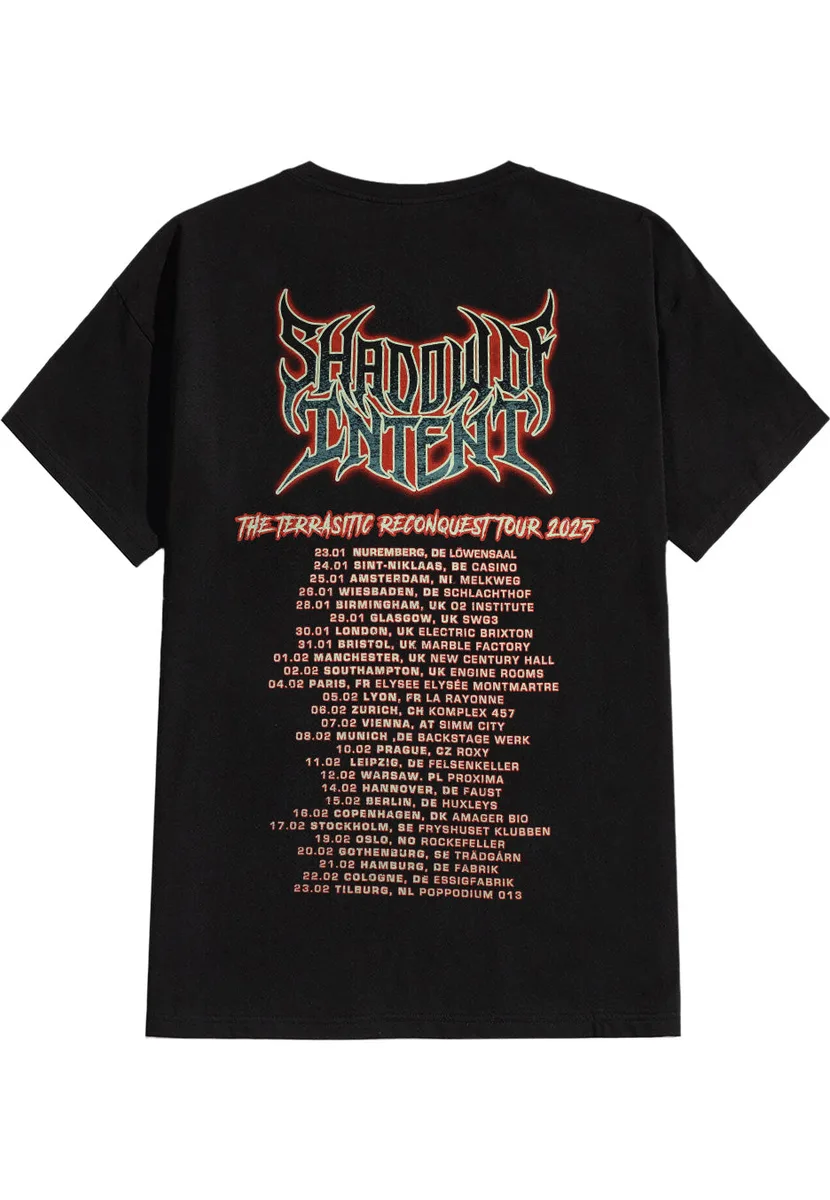 Shadow Of Intent Tentacles Reaper Tour 2025 T-Shirt