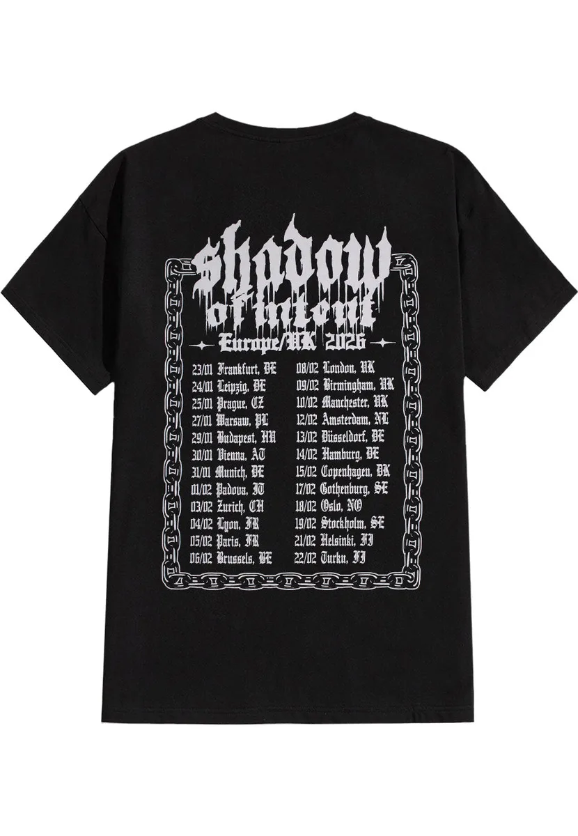 Shadow Of Intent Tour 2026 T-Shirt