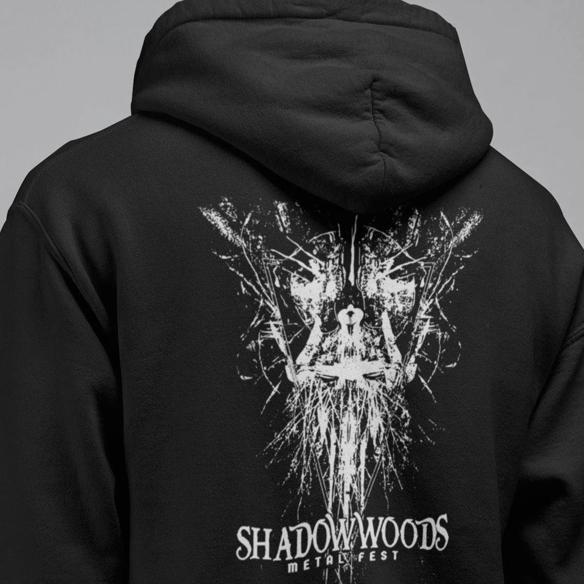 Shadow Woods Metal Fest Hoodie, Shadow Woods Metal Fest 2017 Hooded Sweatshirt