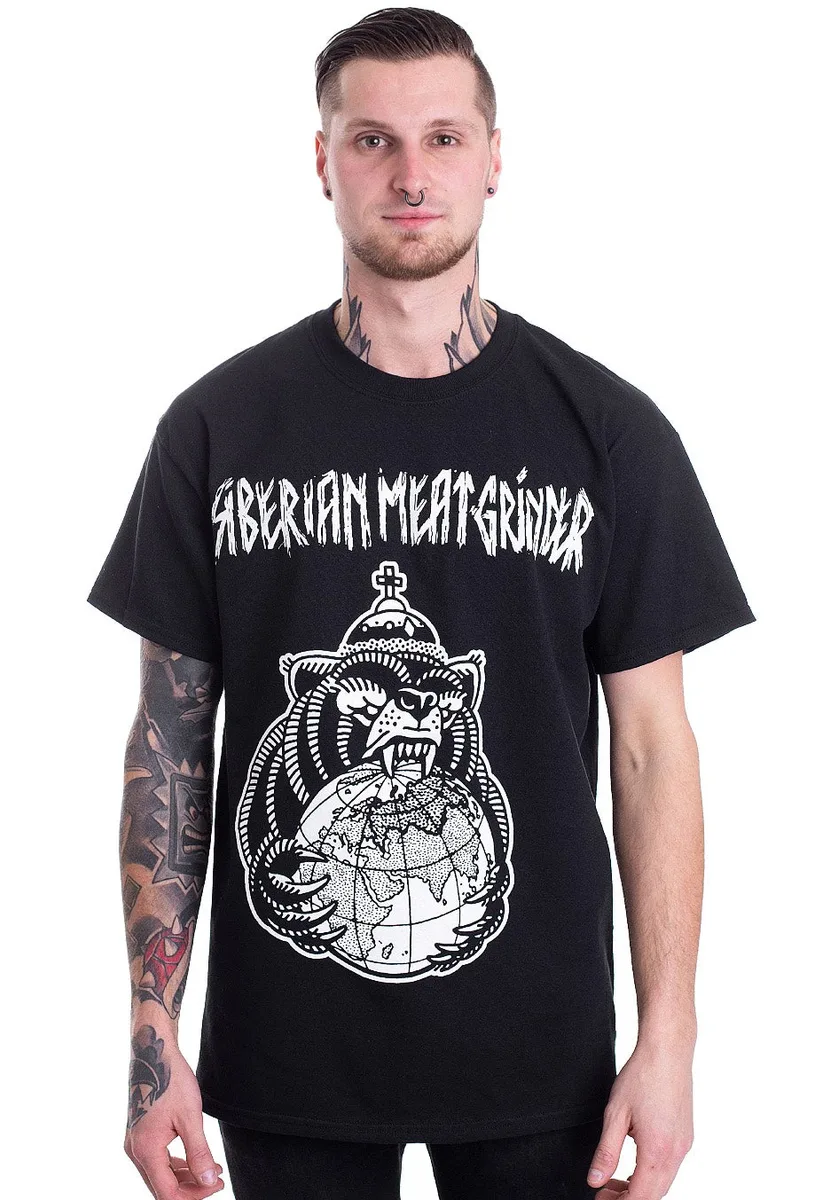 Siberian Meat Grinder Planet T-Shirt
