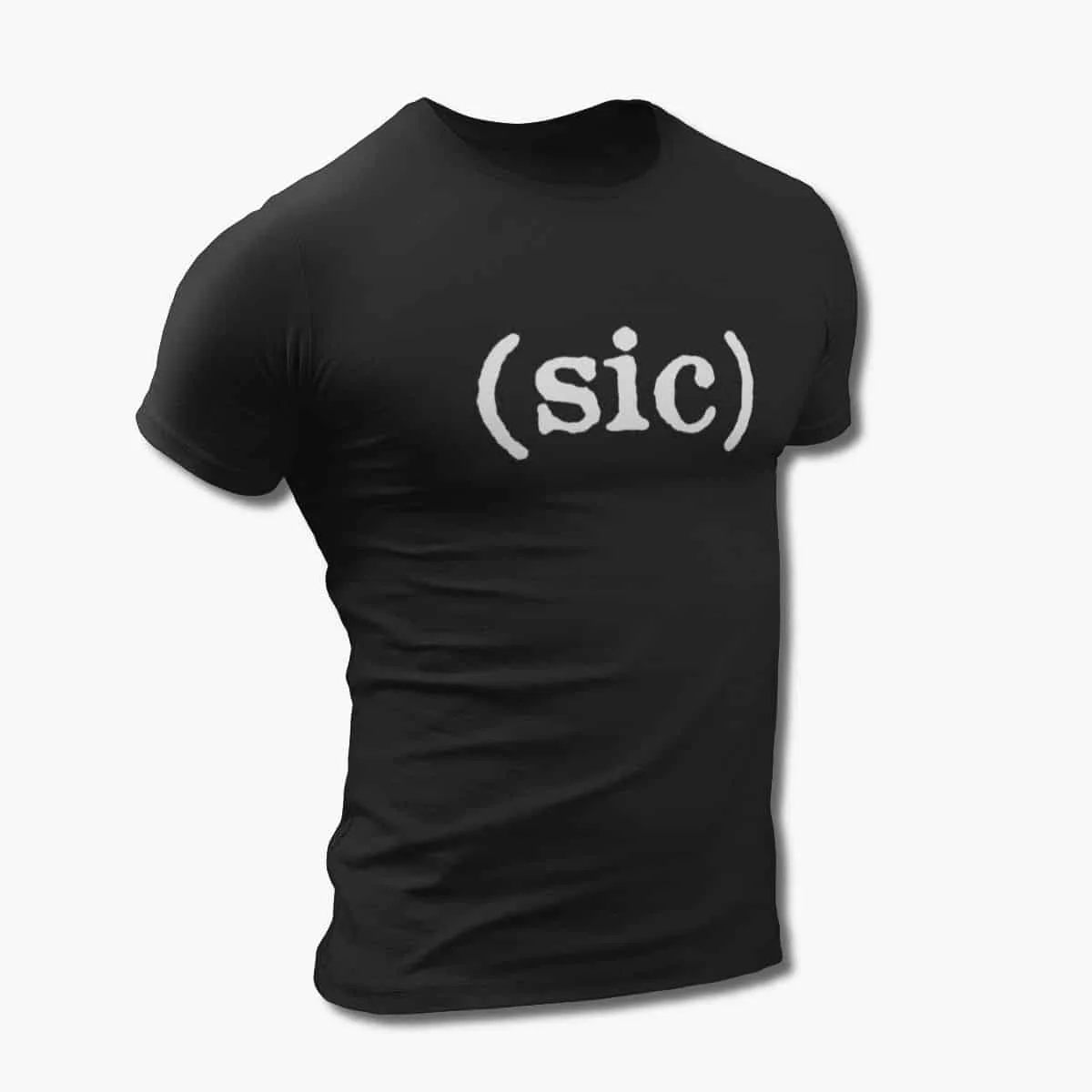 Sic Band T-Shirt, (sic) Logo Black T-Shirt, Death Metal Merchandise