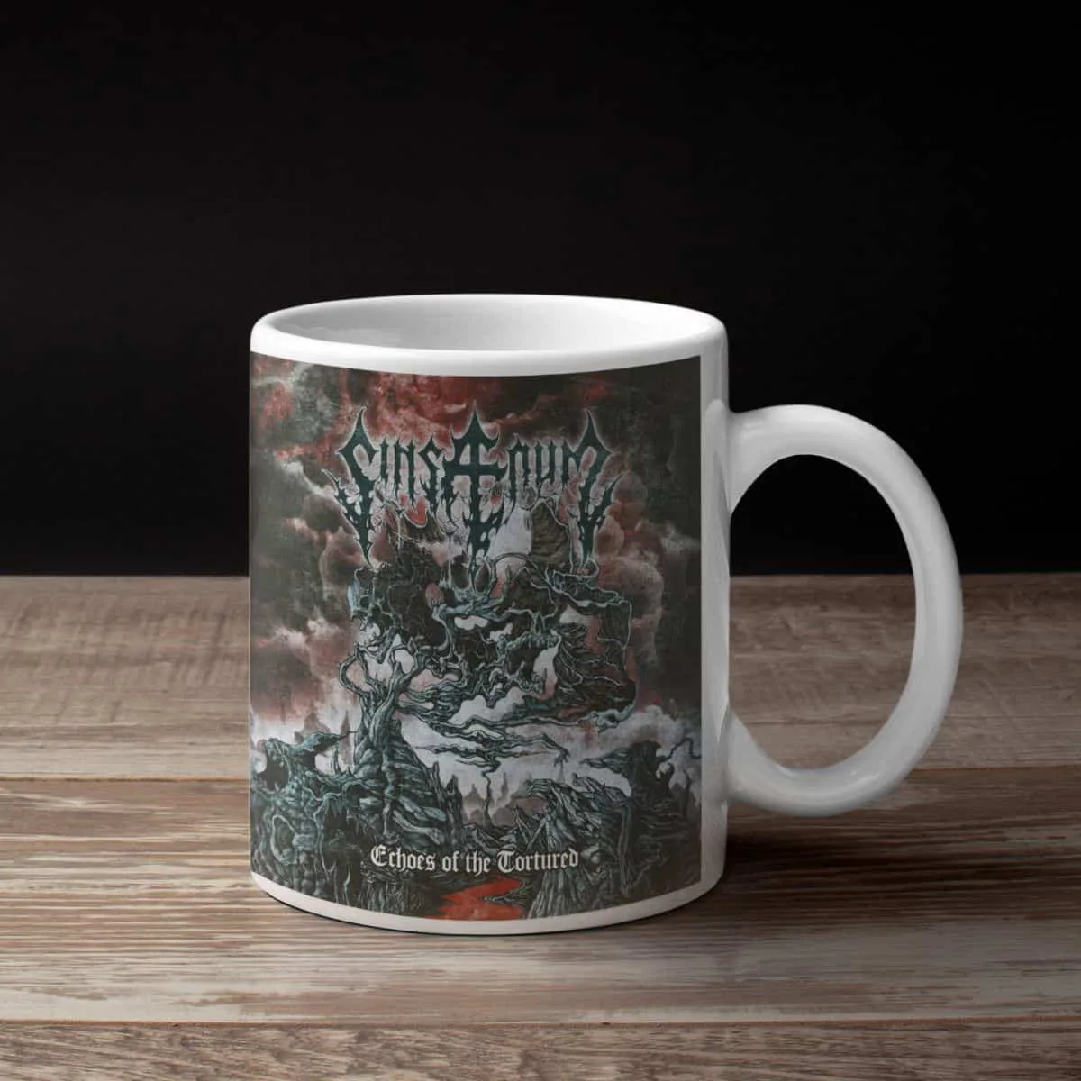 Sinsaenum Band Coffee Mug, Sinsaenum Echoes of the Tortured Mug