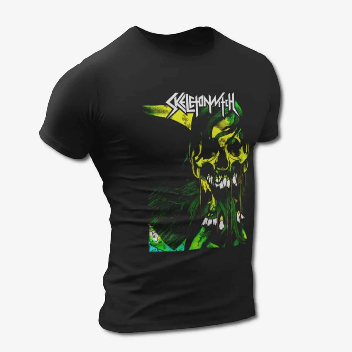 Skeletonwitch T-Shirt, Skeletonwitch Worship the Witch Black T-Shirt, Melodic Death Metal Merchandise
