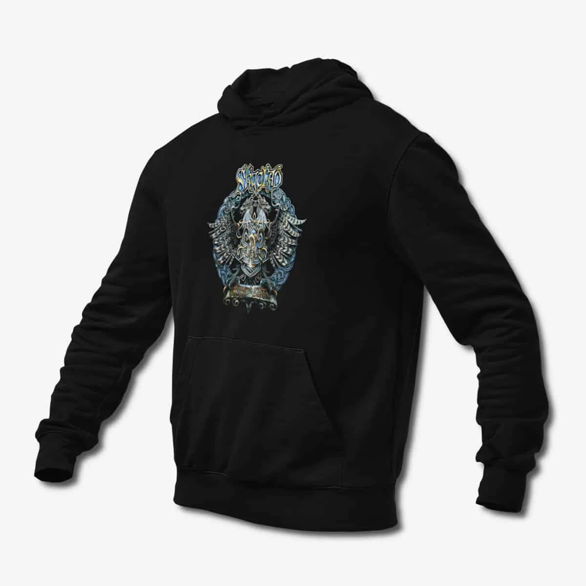 Skyclad Hoodie, Skyclad The Wayward Sons of Mother Earth Black Hoodie, Folk Metal Merchandise