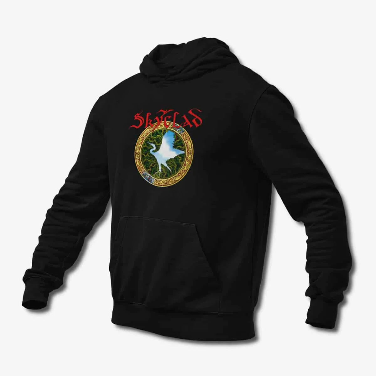 Skyclad Hoodie, Skyclad Thinking Allowed Black Hoodie, Folk Metal Merchandise