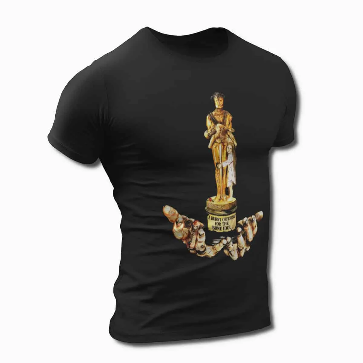 Skyclad T-Shirt, Skyclad A Burnt Offering For The Bone Idol Black T-Shirt