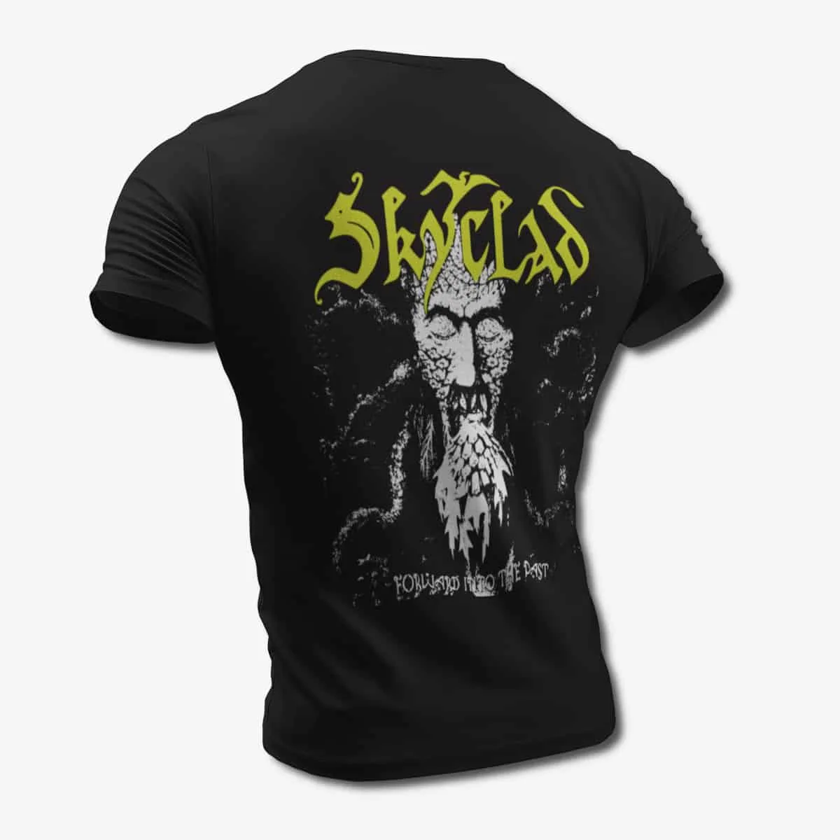 Skyclad T-Shirt, Skyclad Forward into the Past Black T-Shirt, Folk Metal Merchandise