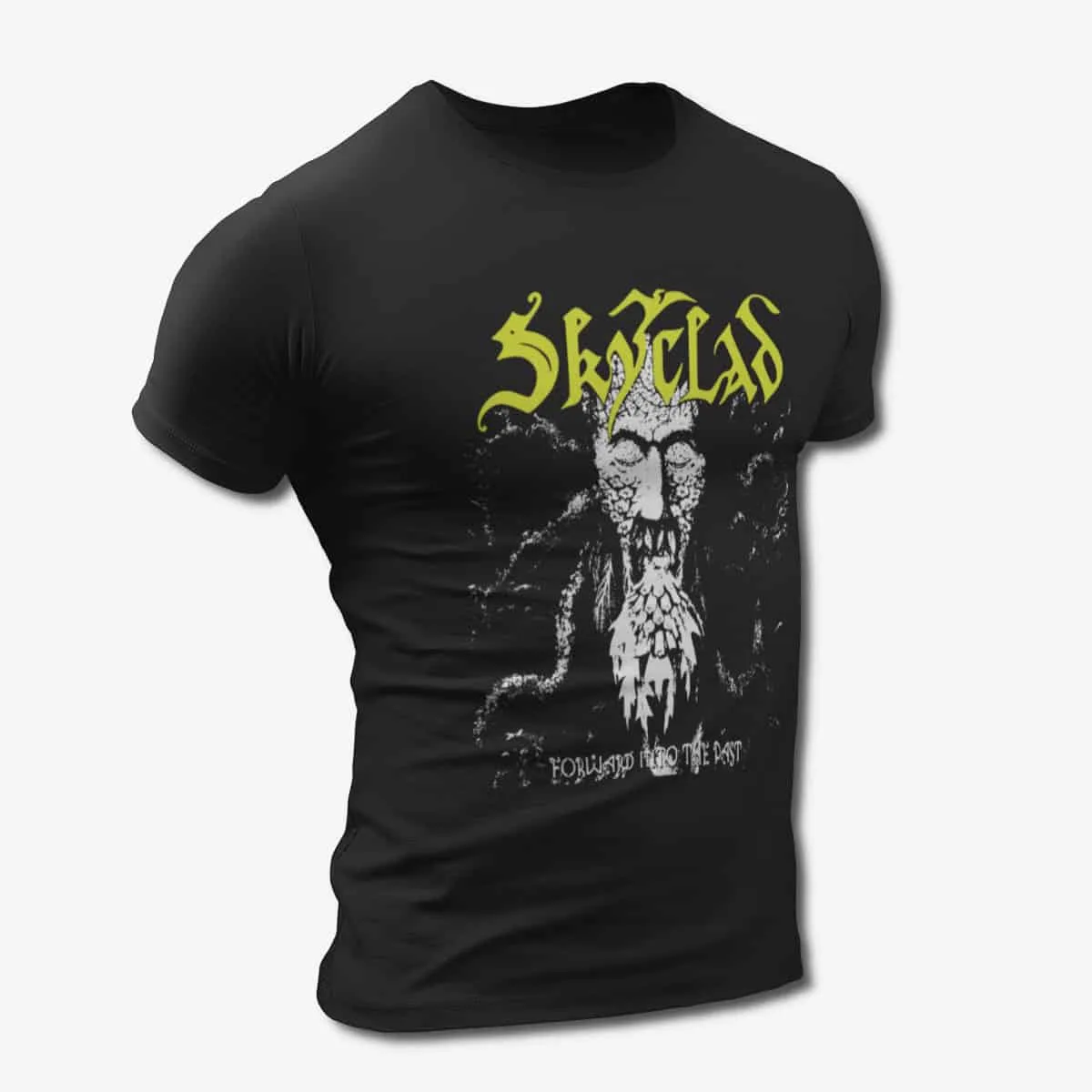 Skyclad T-Shirt, Skyclad Forward into the Past Black T-Shirt, Folk Metal Merchandise
