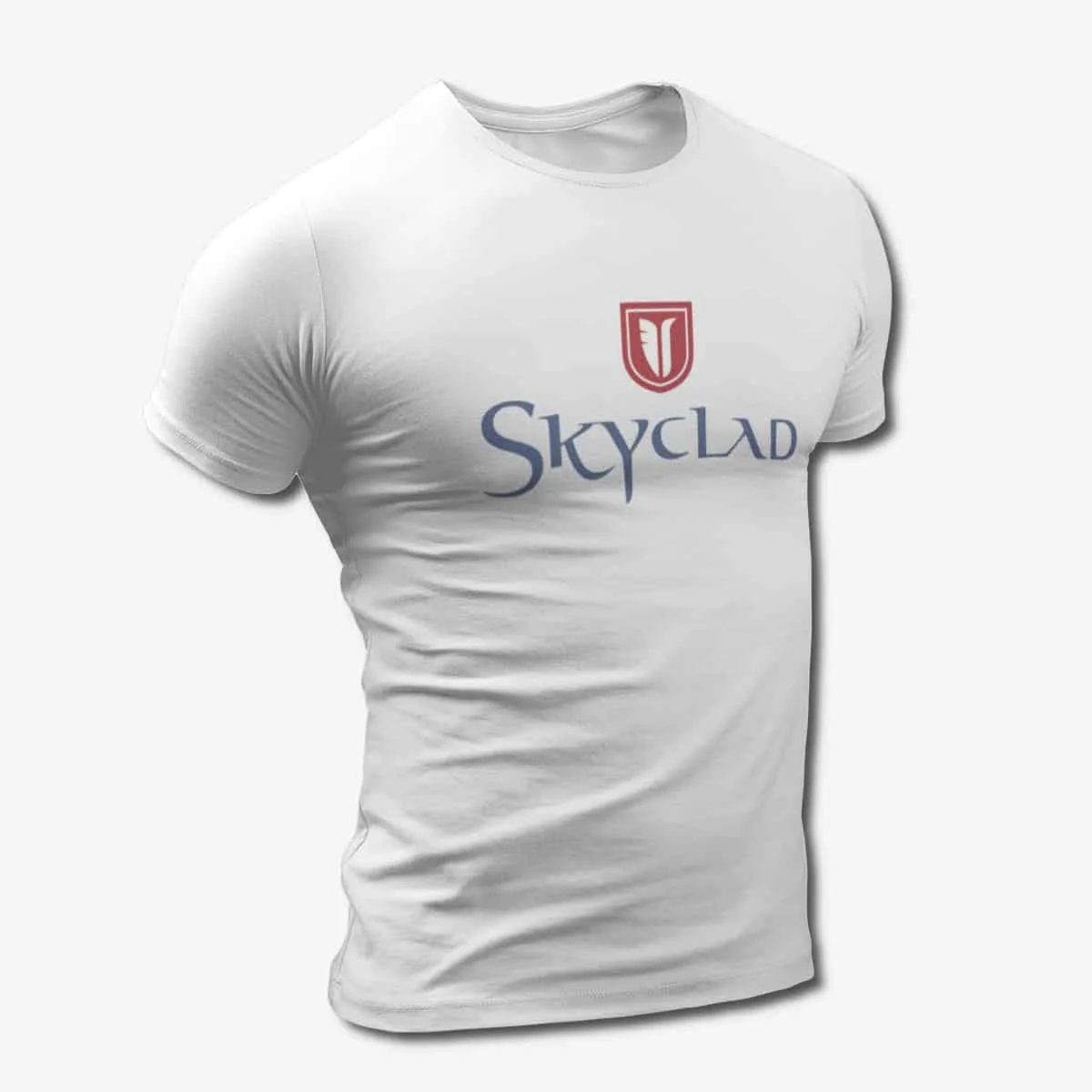 Skyclad T-Shirt, Skyclad Logo White T-Shirt, Folk Metal Merchandise