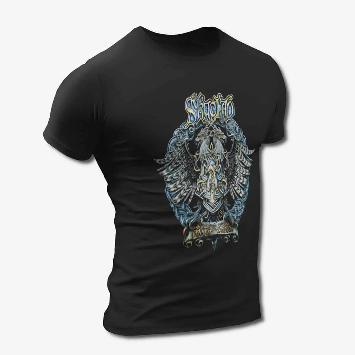 Skyclad T-Shirt, Skyclad The Wayward Sons of Mother Earth Black T-Shirt, Folk Metal Merchandise
