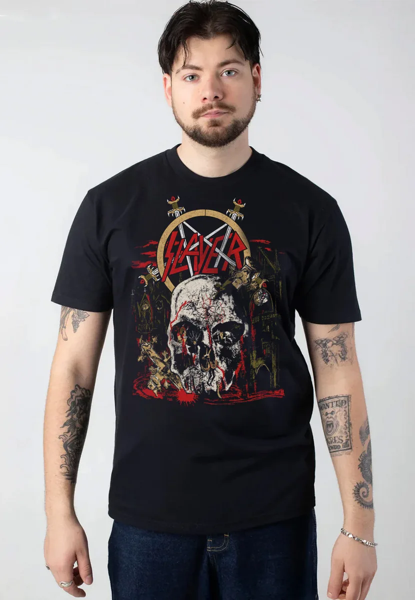 Slayer South Of Heaven Vintage T-Shirt