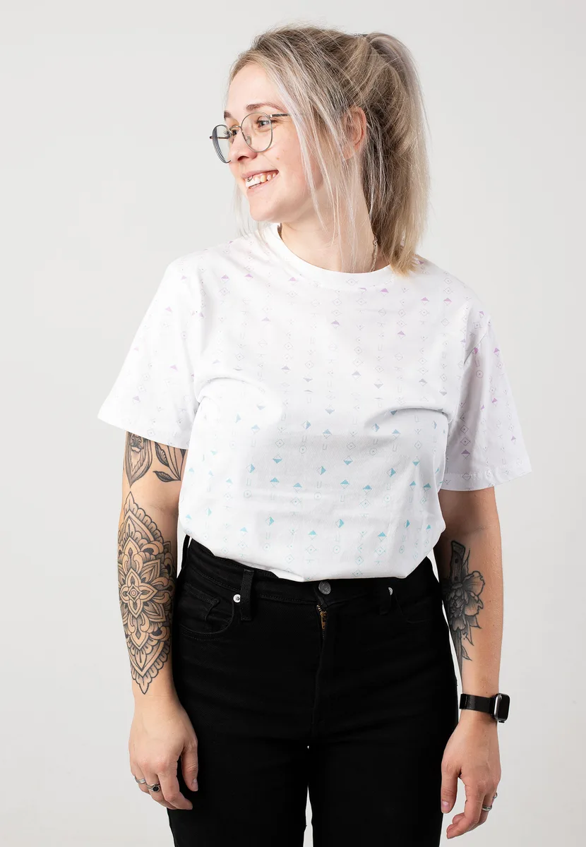 Sleep Token Alphabet White T-Shirt
