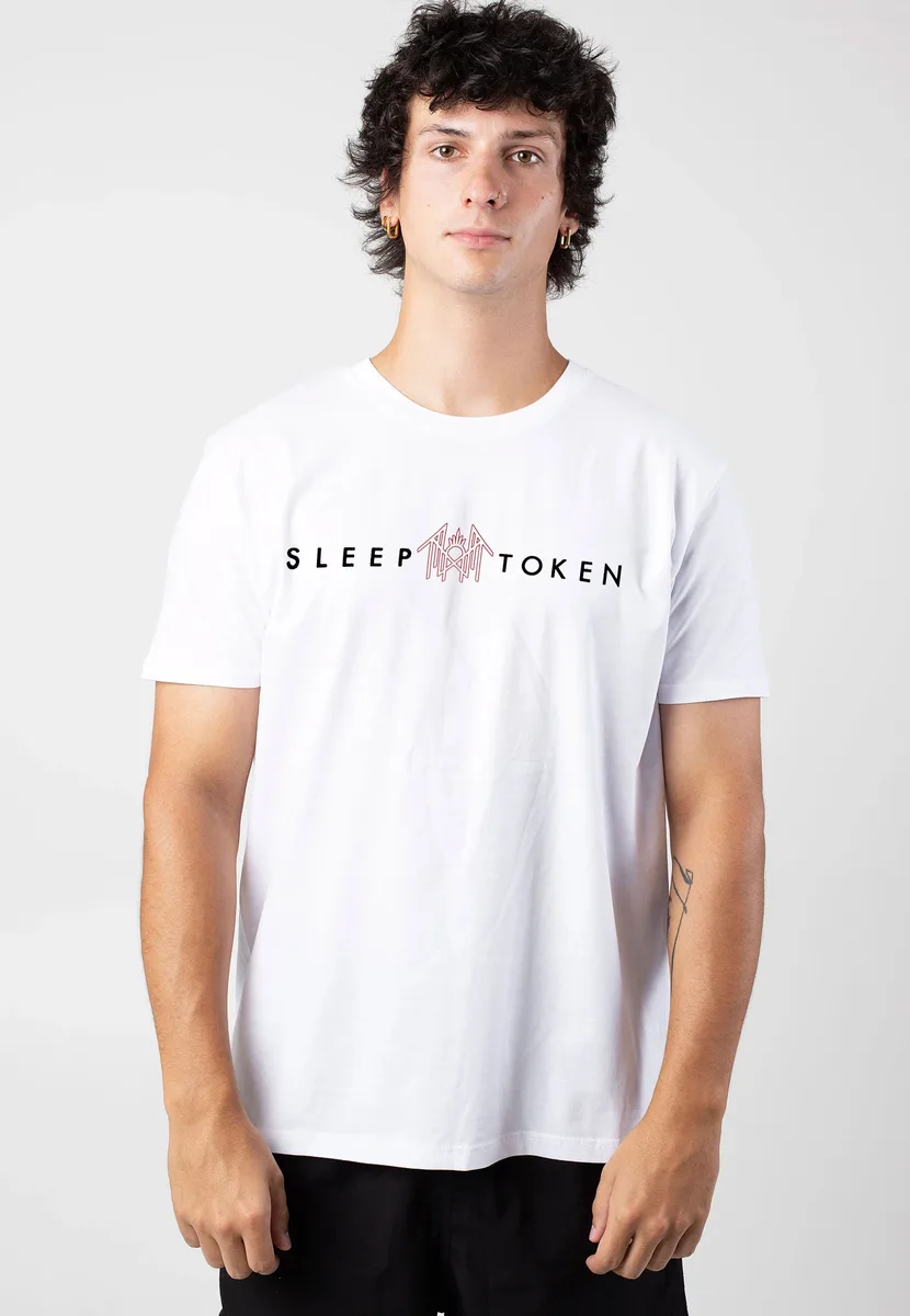 Sleep Token Symbol Ornament White T-Shirt