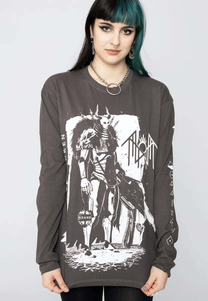 Sleep Token The Summoning Faded Charcoal Long Sleeve