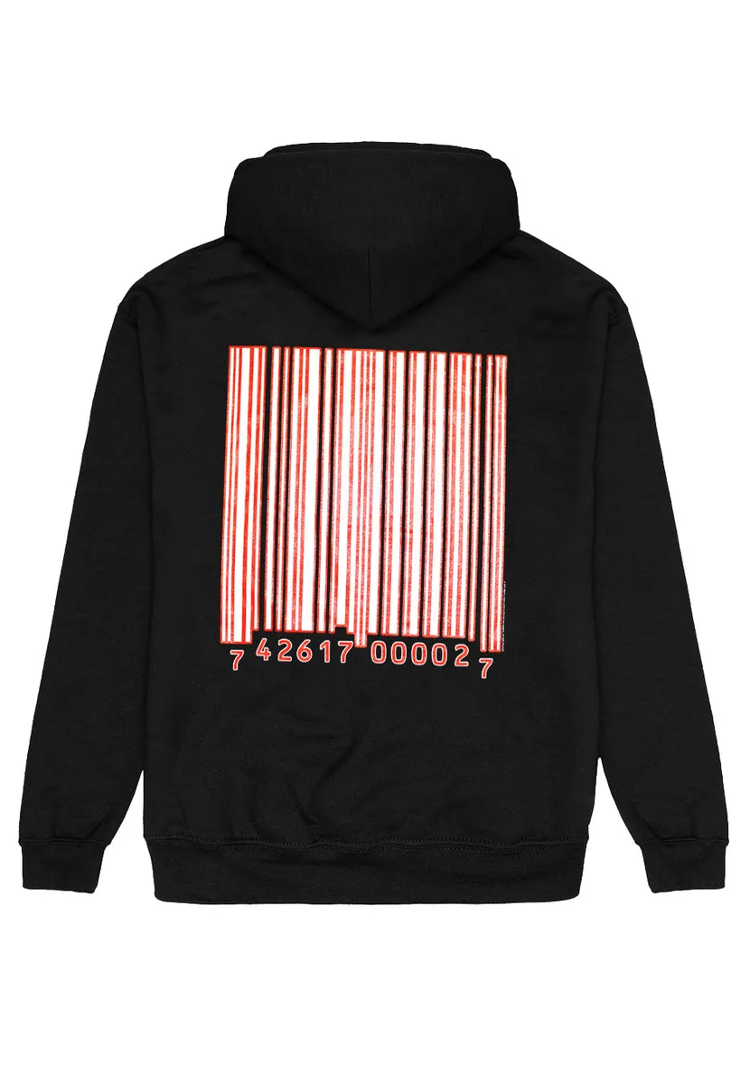Slipknot 20th Anniversary Barcode Hoodie