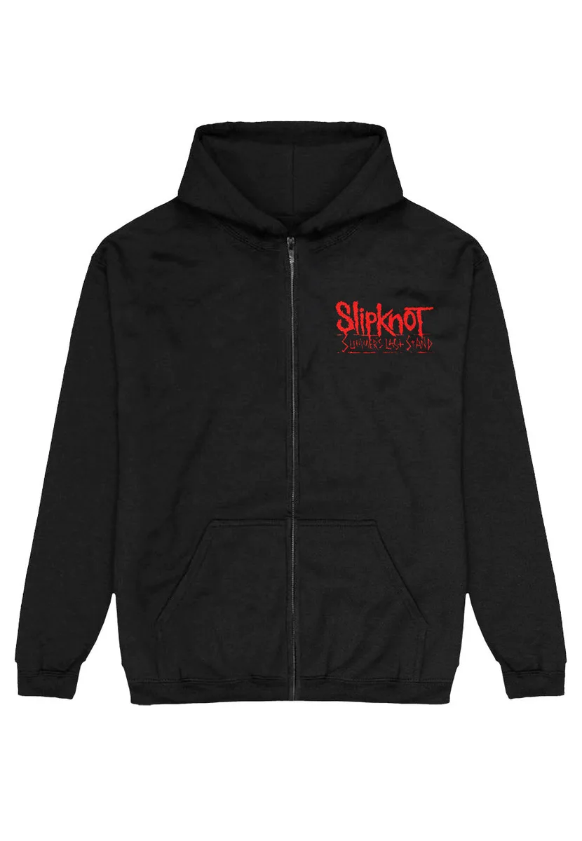 Slipknot 9 Point Flag - Zipper Hoodie