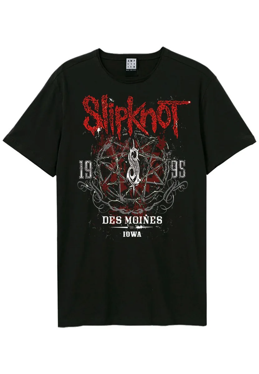 Slipknot Des Moines Charcoal T-Shirt