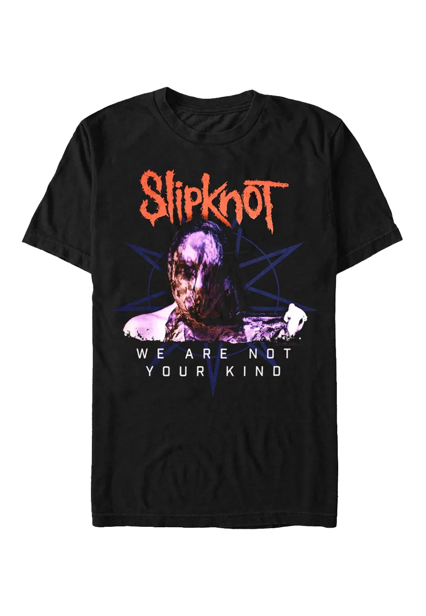 Slipknot We Are Not Your Kind Bold Letters T-Shirt