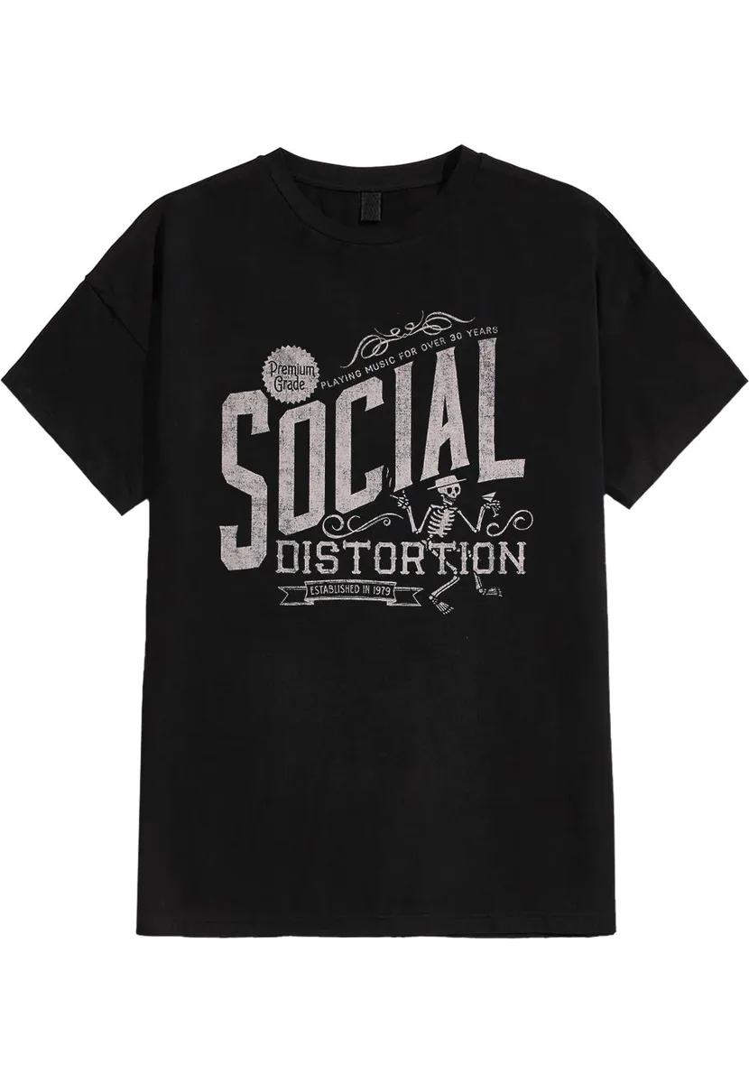 Social Distortion Premium Grade T-Shirt