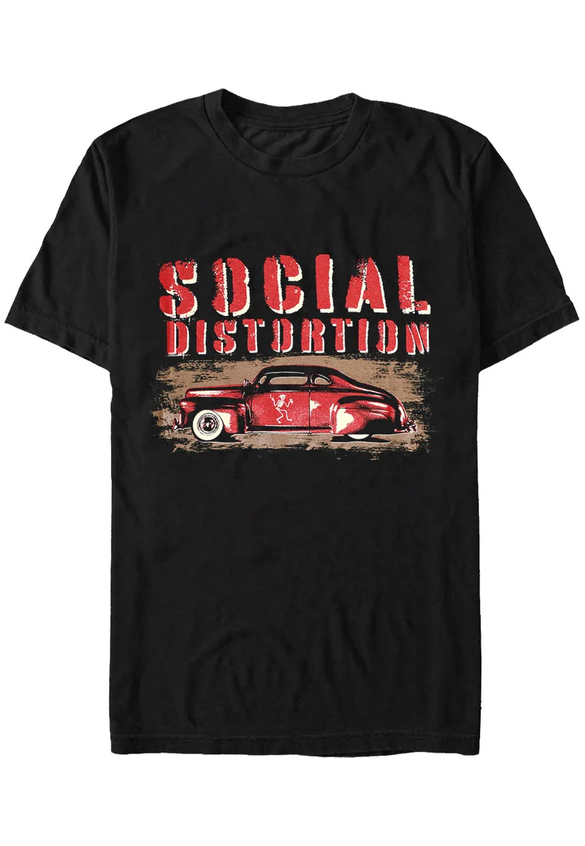 Social Distortion Red Car T-Shirt