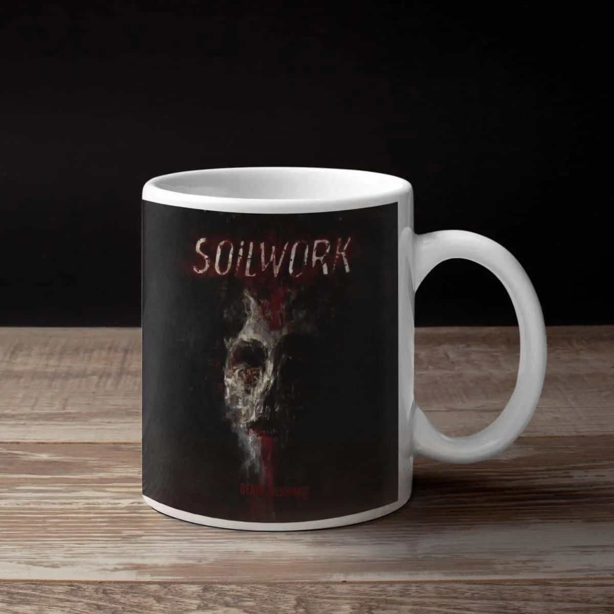 SoilWork Band Coffee Mug, SoilWork Death Resonance Mug