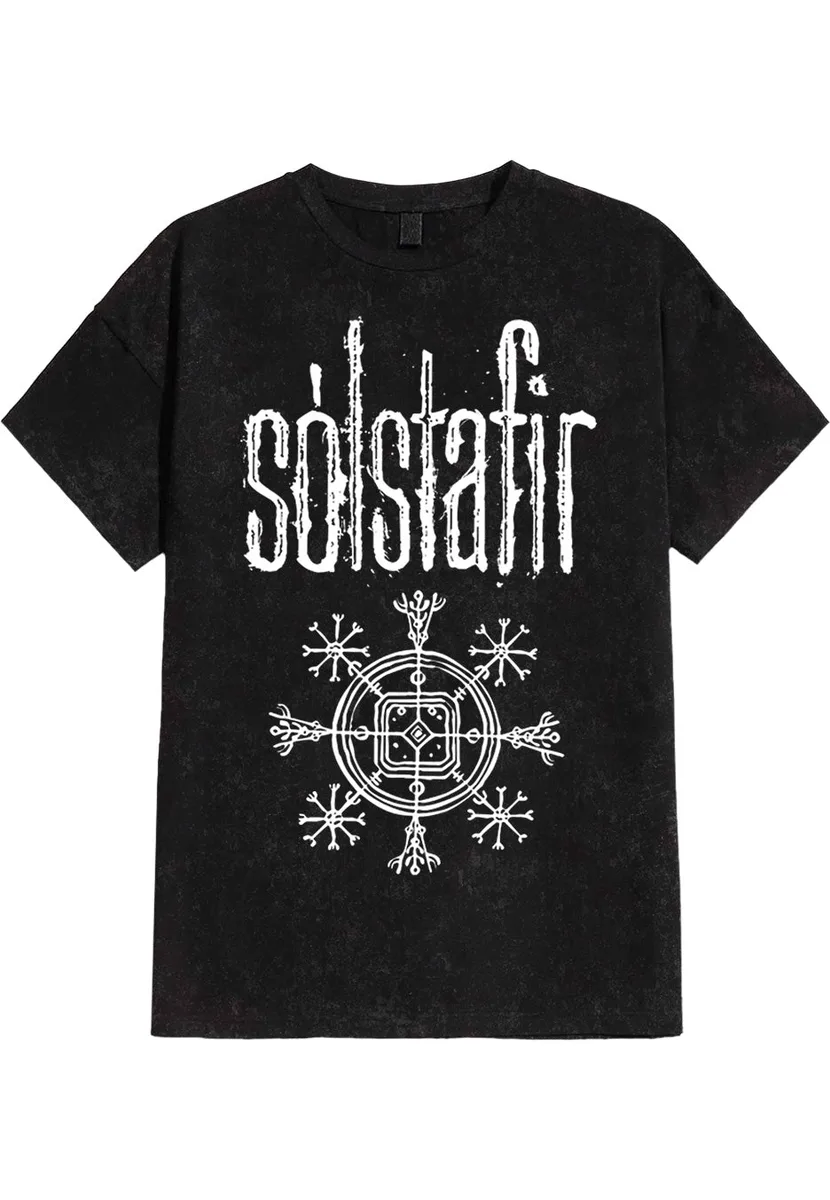 Solstafir Hulinshjalmur Acid Washed T-Shirt