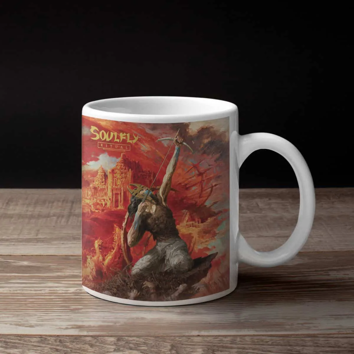 Soulfly Band Coffee Mug, Soulfly Ritual Mug